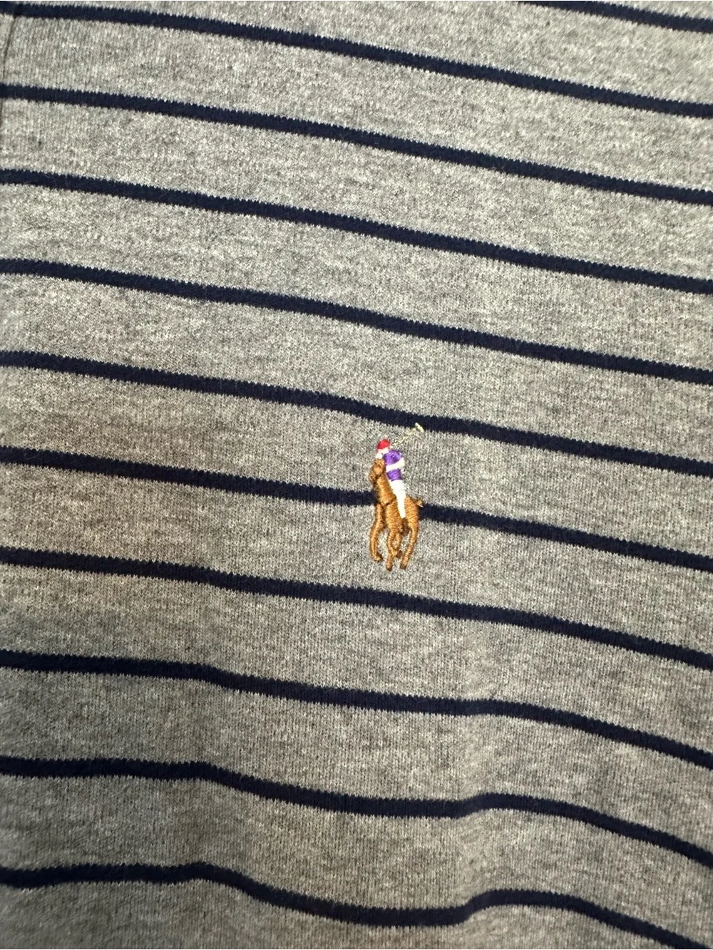 Polo Ralph Lauren Men’s Striped Polo — Size Medium